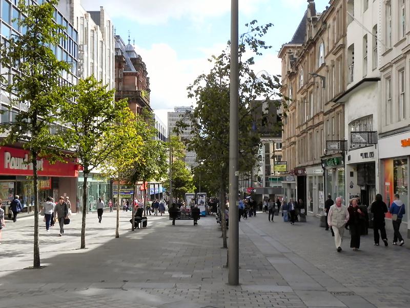 A pleasant weekend in Glasgow looking in the shops.