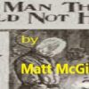 The Man they could not hang by Matt McGinn