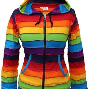 Rainbow Stripe Hoodie