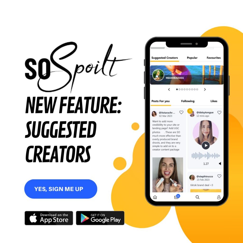 The SoSpoilt App