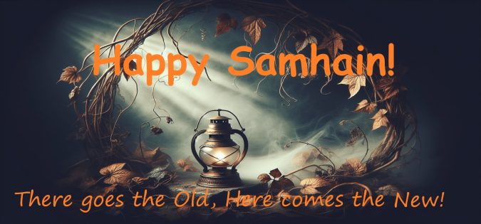 Samhain is the ancient celtic new year and is commonly celebrated on the evening of 31st of October through til the evening of the 1st of November.